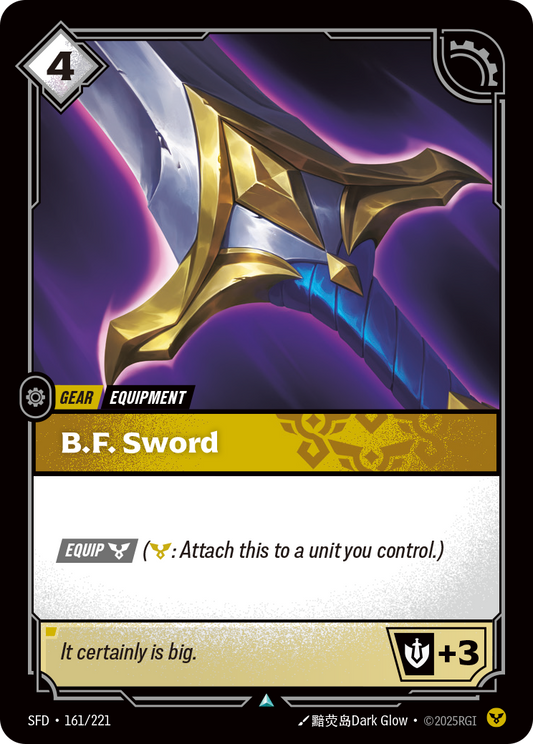 B.F. Sword - Riftbound TCG Card