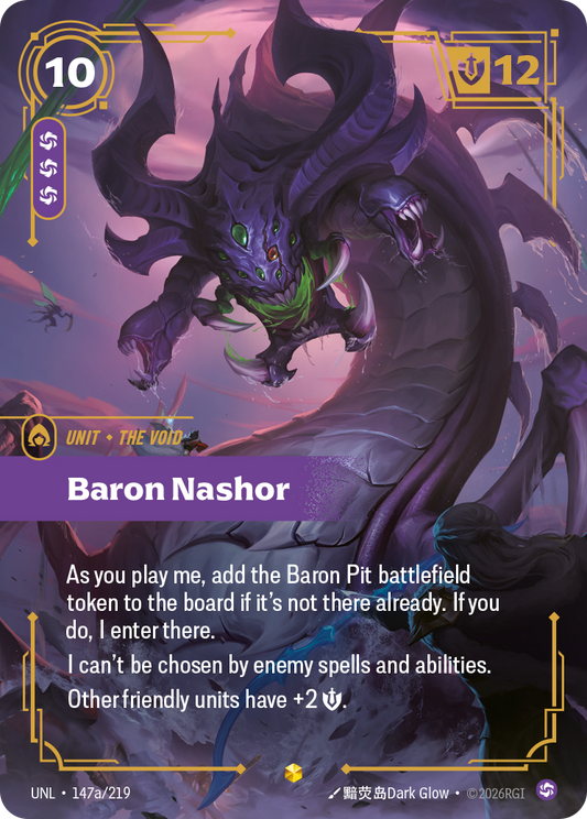 Baron Nashor (Alternate Art) - Riftbound TCG Card