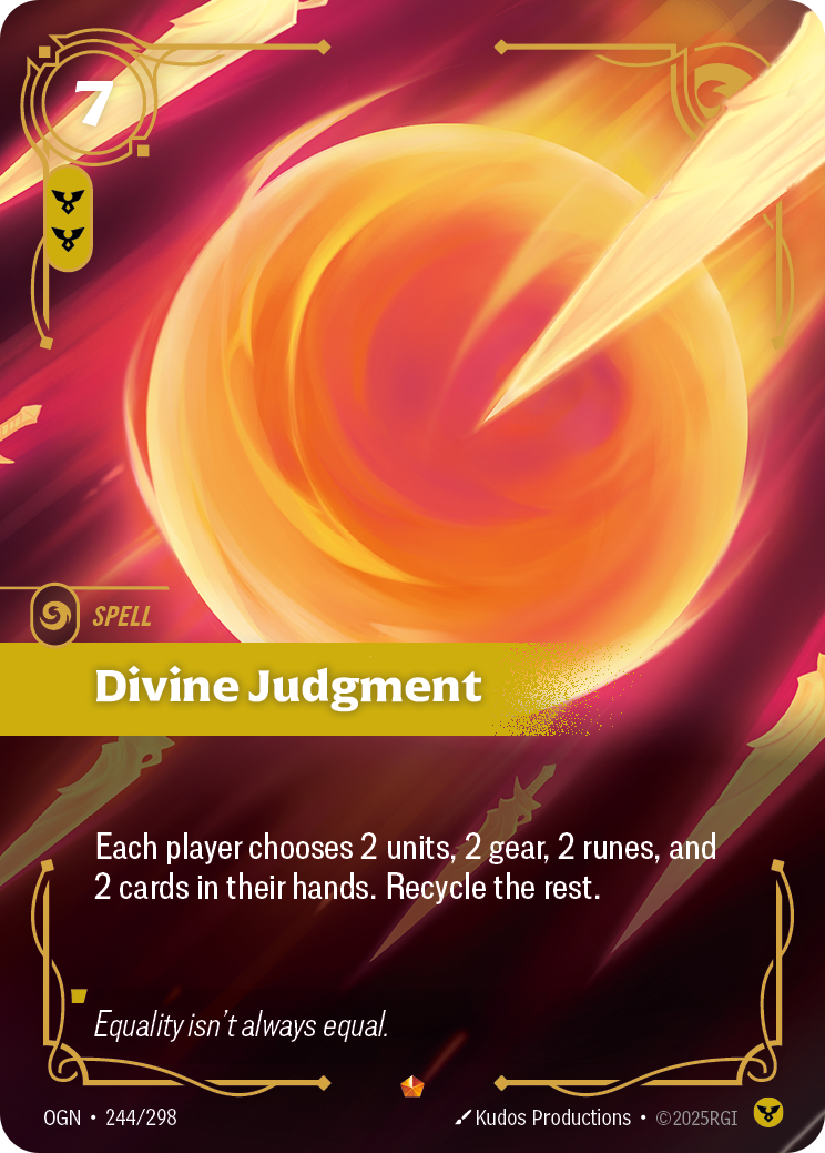 Divine Judgment - Riftbound TCG Card