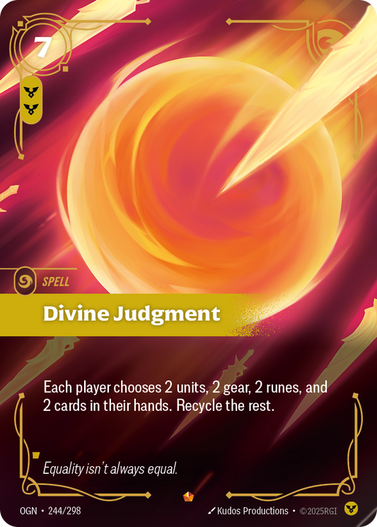 Divine Judgment - Riftbound TCG Card