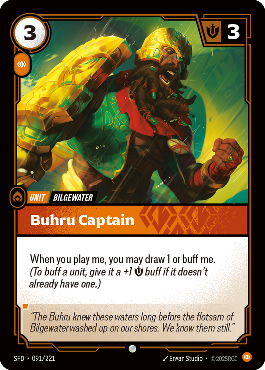 Buhru Captain - Riftbound TCG Card