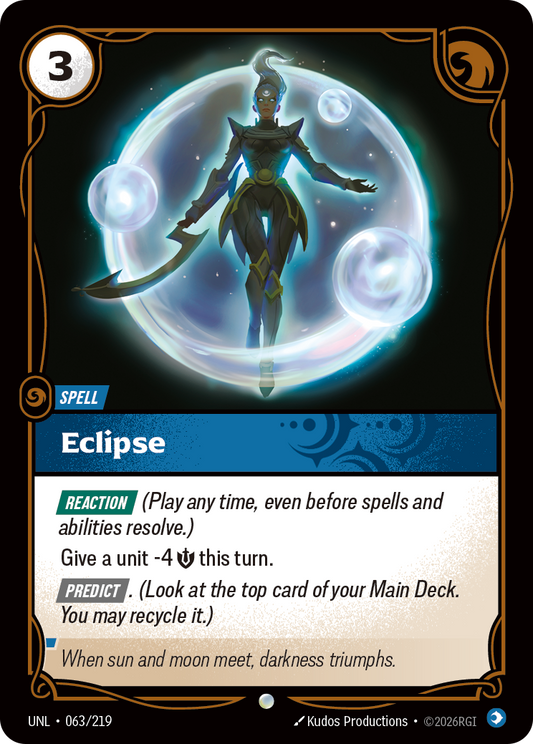 Eclipse - Riftbound TCG Card