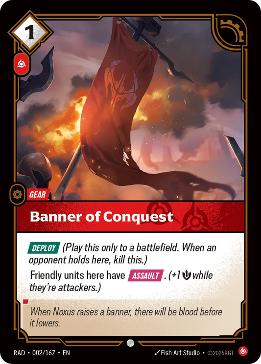 Banner of Conquest - Riftbound Radiance