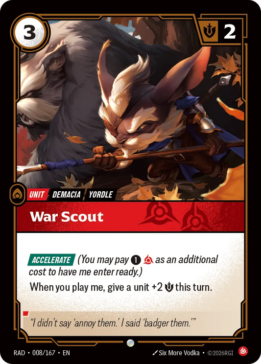 War Scout - Riftbound Radiance