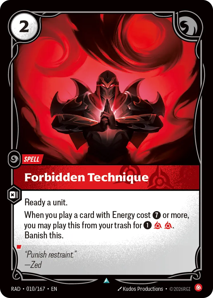 Forbidden Technique - Riftbound Radiance