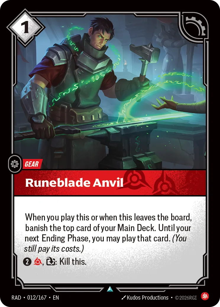 Runeblade Anvil - Riftbound Radiance