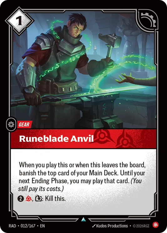 Runeblade Anvil - Riftbound Radiance