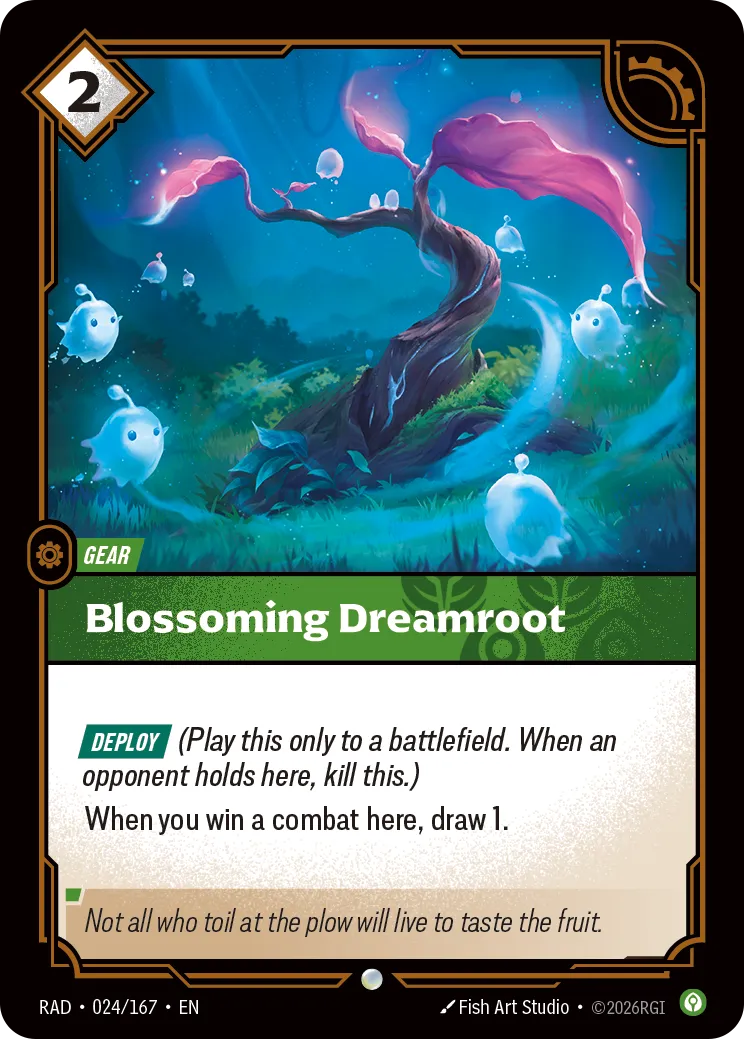 Blossoming Dreamroot - Riftbound Radiance