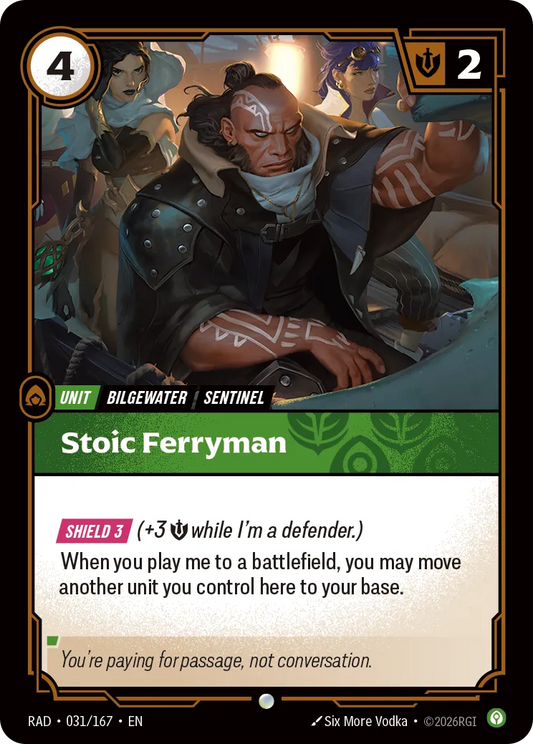 Stoic Ferryman - Riftbound Radiance