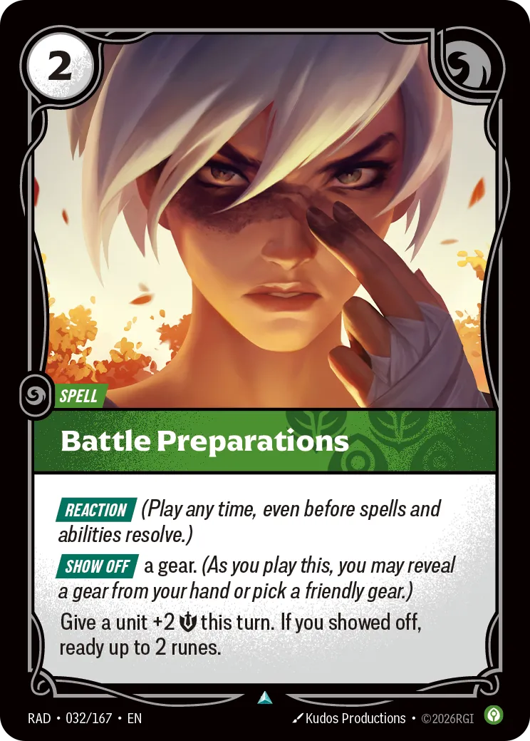 Battle Preparations - Riftbound Radiance