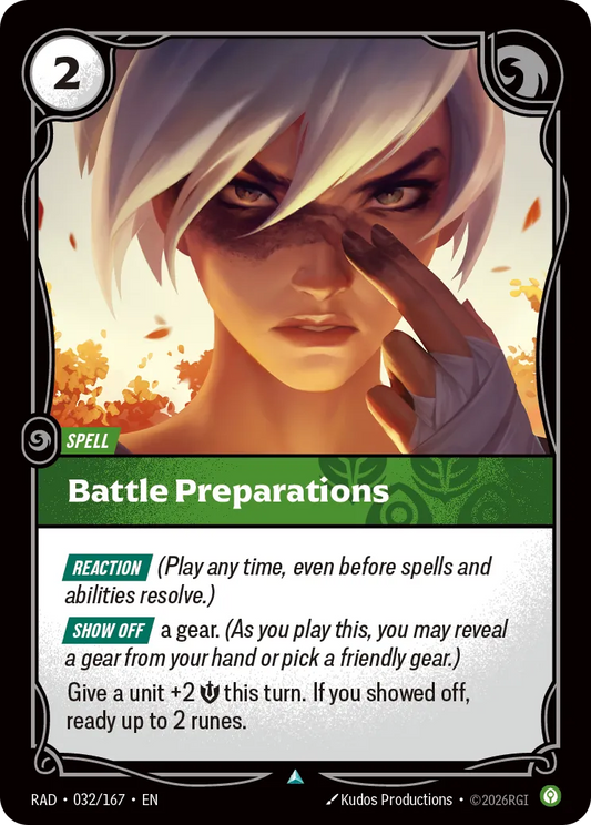 Battle Preparations - Riftbound Radiance