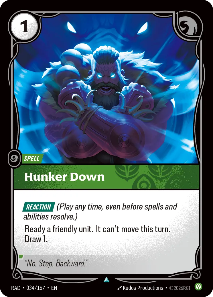 Hunker Down - Riftbound Radiance
