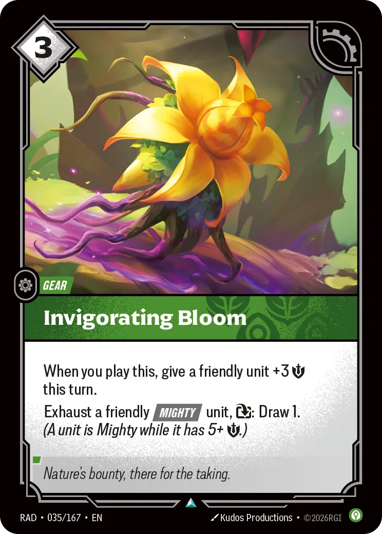 Invigorating Bloom - Riftbound Radiance
