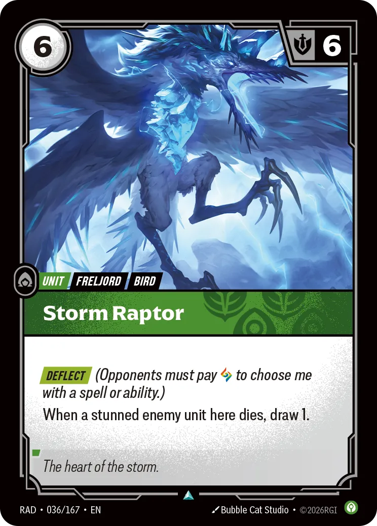 Storm Raptor - Riftbound Radiance