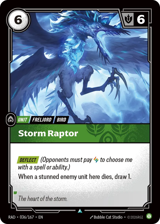 Storm Raptor - Riftbound Radiance