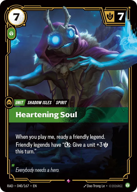 Heartening Soul (Foil) - Riftbound Radiance