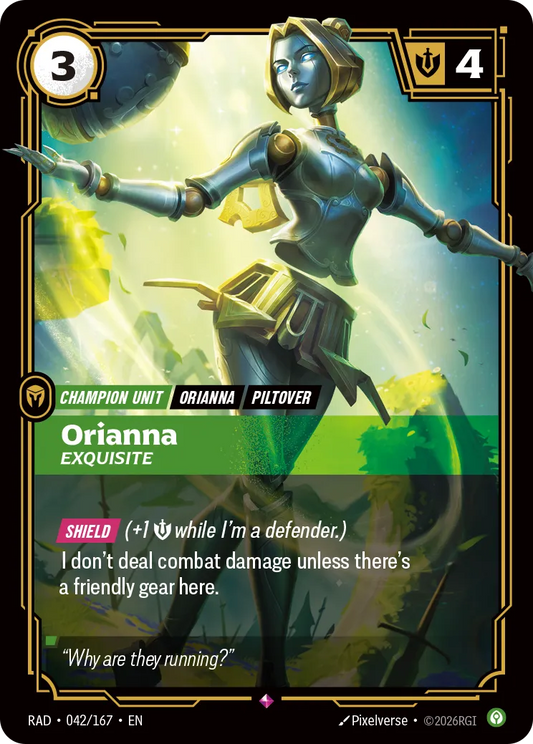 Orianna, Exquisite (Foil) - Riftbound Radiance