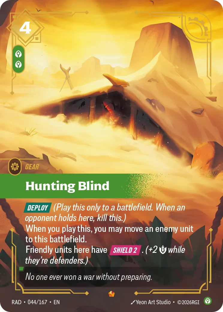 Hunting Blind (Foil) - Riftbound Radiance