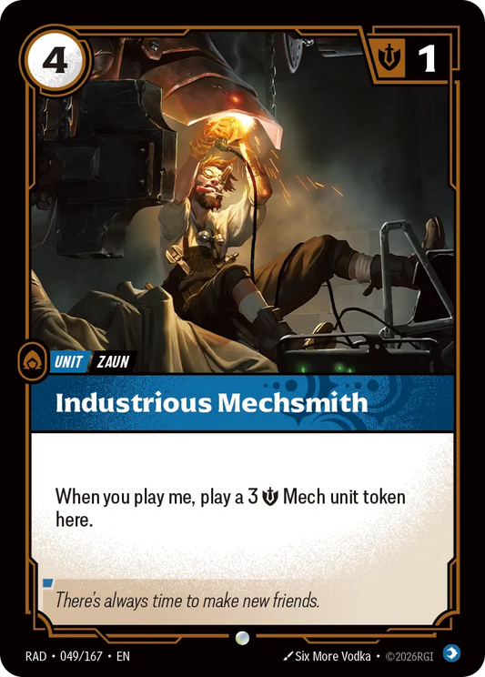Industrious Mechsmith - Riftbound Radiance