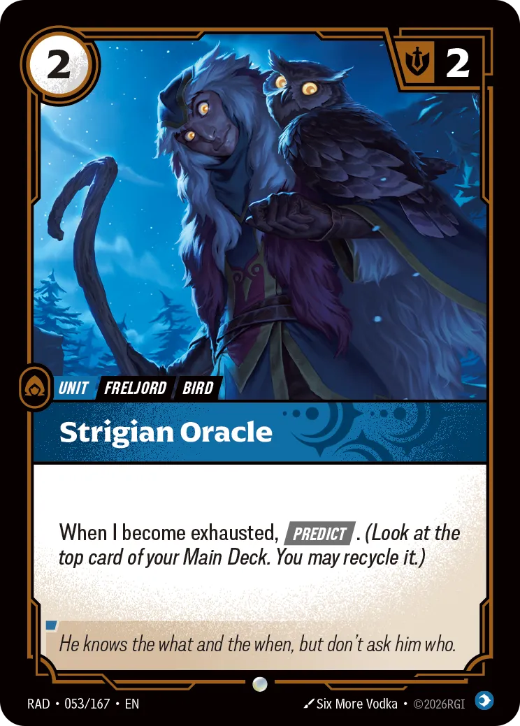 Strigian Oracle - Riftbound Radiance