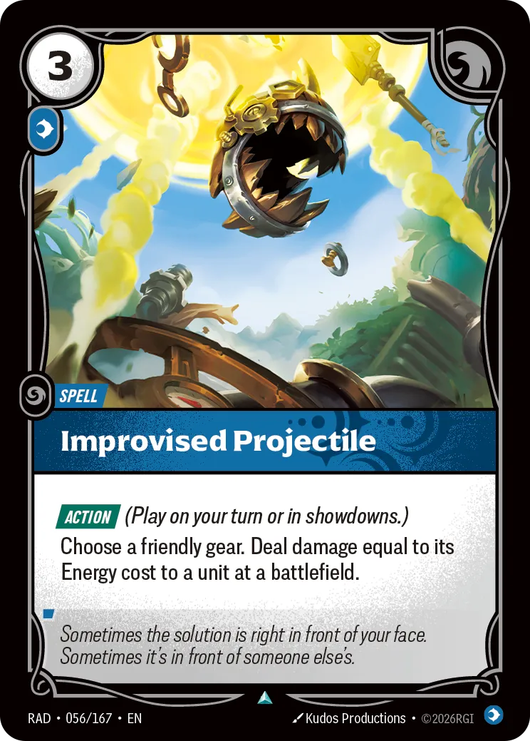 Improvised Projectile - Riftbound Radiance