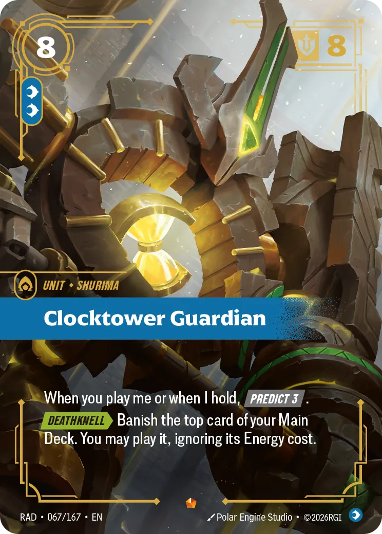 Clocktower Guardian (Foil) - Riftbound Radiance