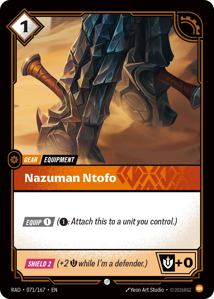Nazuman Ntofo - Riftbound Radiance