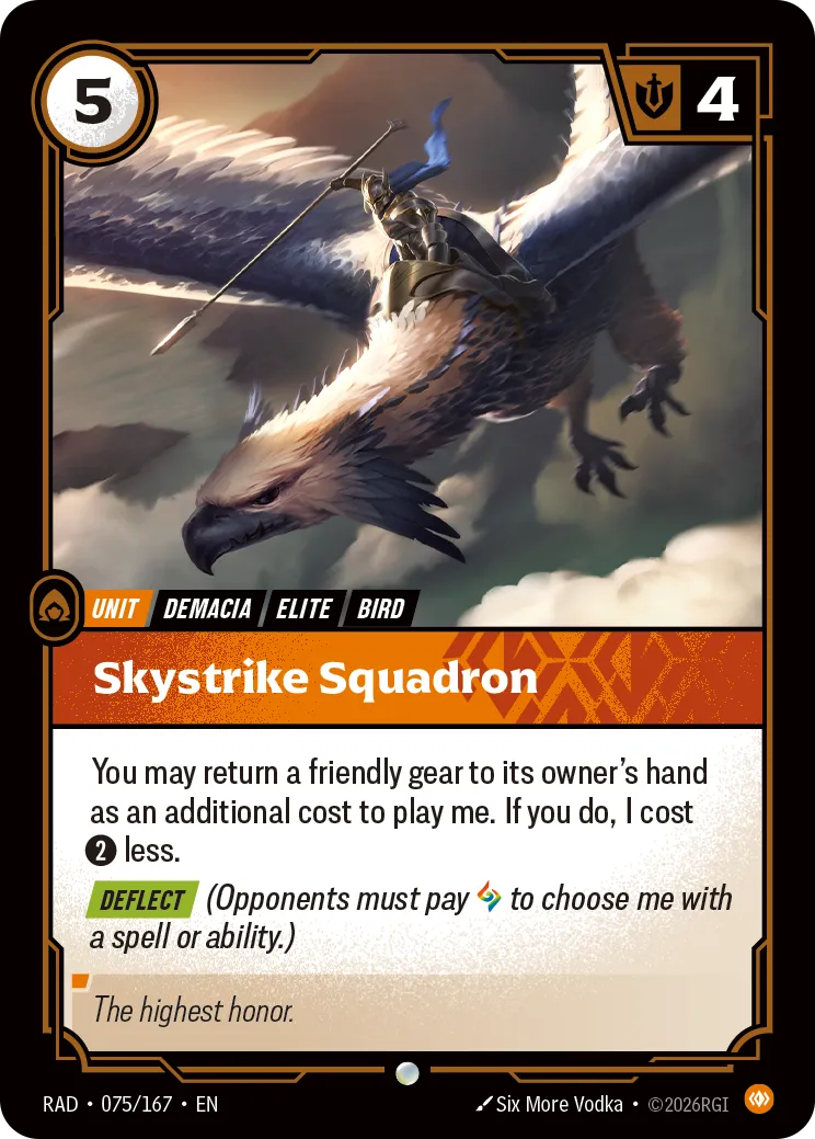 Skystrike Squadron - Riftbound Radiance