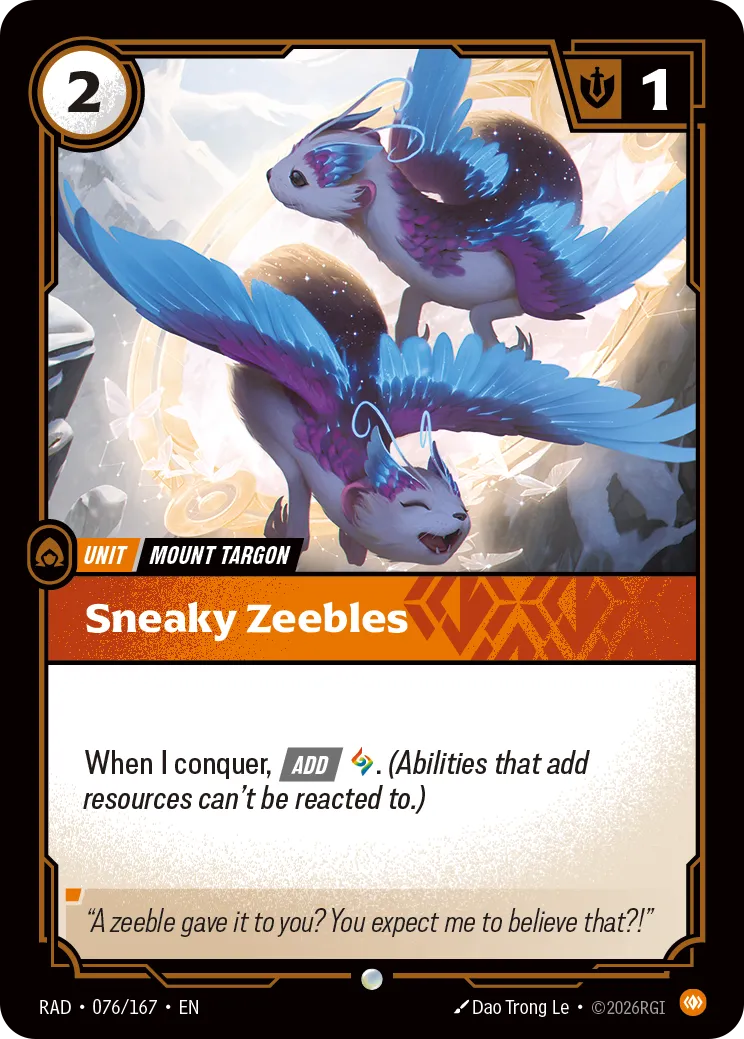 Sneaky Zeebles - Riftbound Radiance