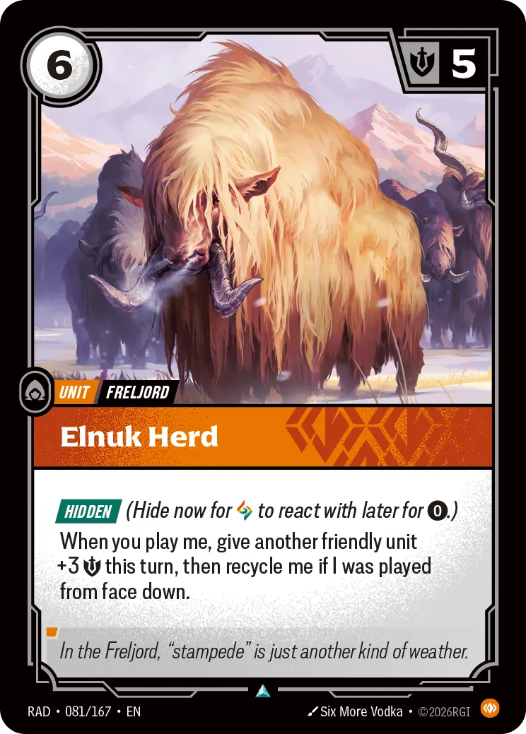 Elnuk Herd - Riftbound Radiance