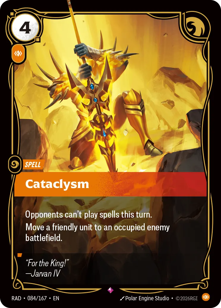 Cataclysm (Foil) - Riftbound Radiance