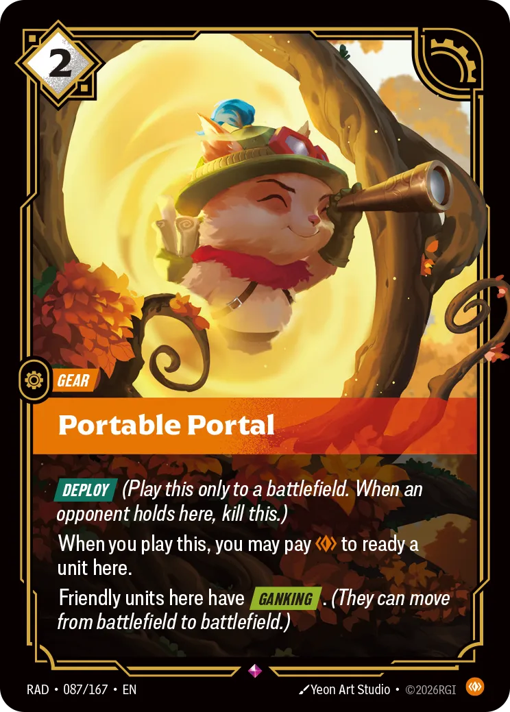 Portable Portal (Foil) - Riftbound Radiance