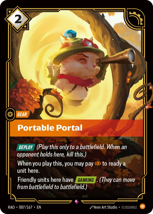 Portable Portal (Foil) - Riftbound Radiance