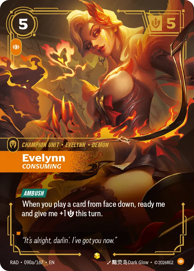 Evelynn, Consuming (Alternate Art) (Foil) - Riftbound Radiance