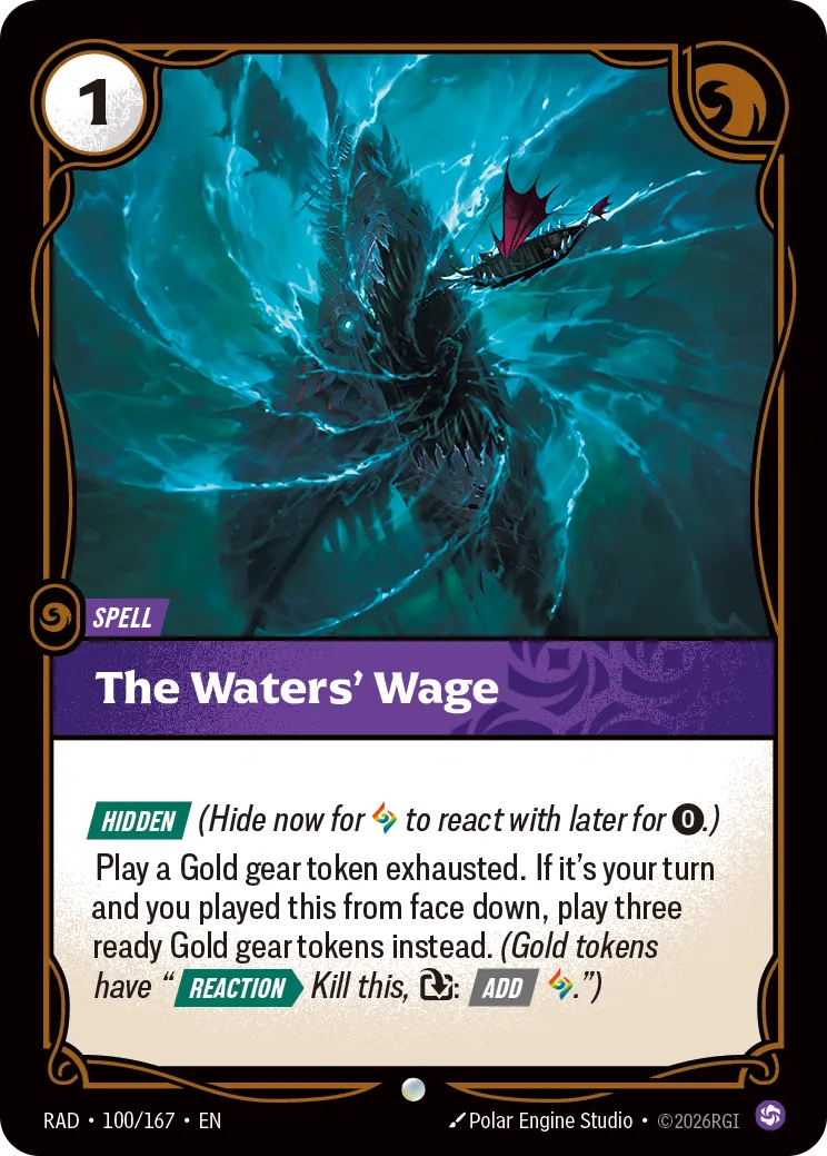 The Waters' Wage - Riftbound Radiance