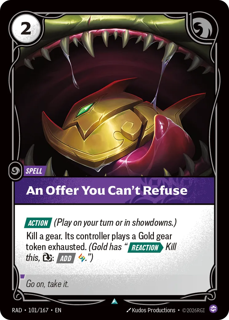 An Offer You Can't Refuse - Riftbound Radiance