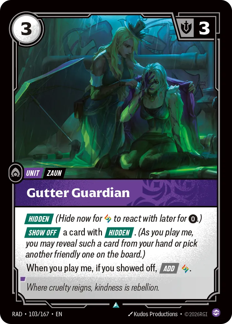 Gutter Guardian - Riftbound Radiance