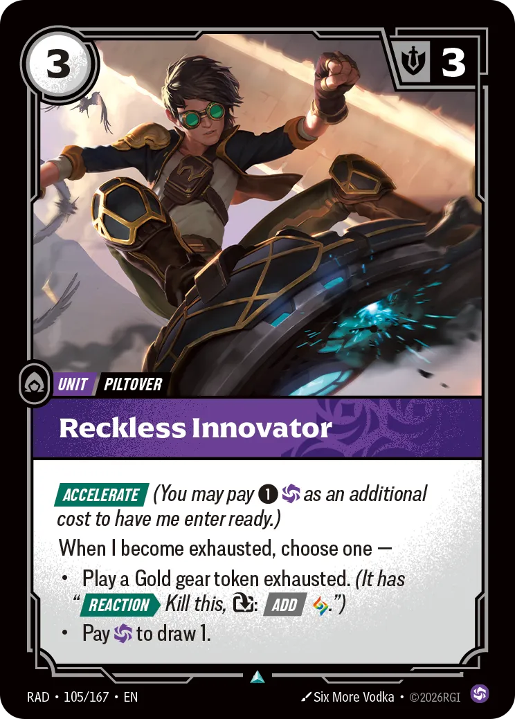 Reckless Innovator - Riftbound Radiance