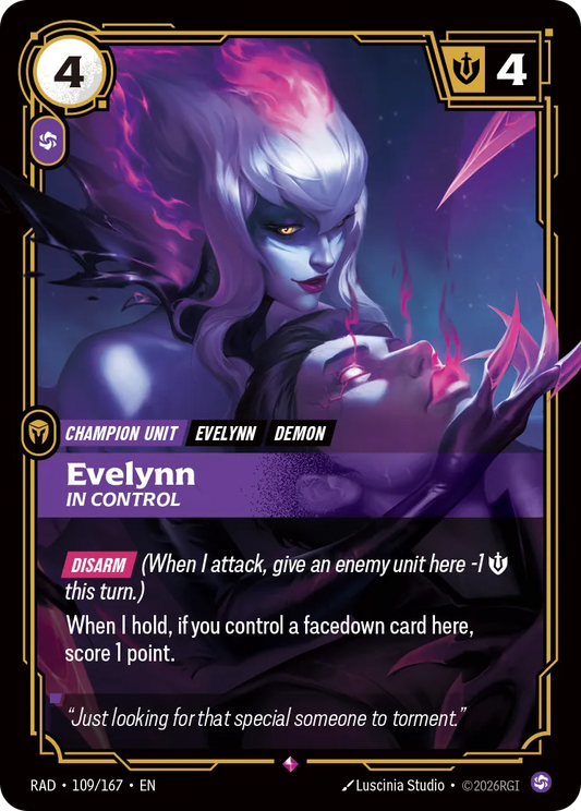 Evelynn, In Control (Foil) - Riftbound Radiance