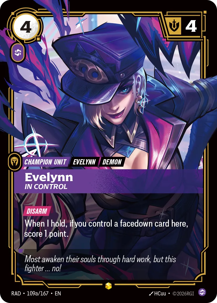 Evelynn, In Control (Alternate Art) (Foil) - Riftbound Radiance