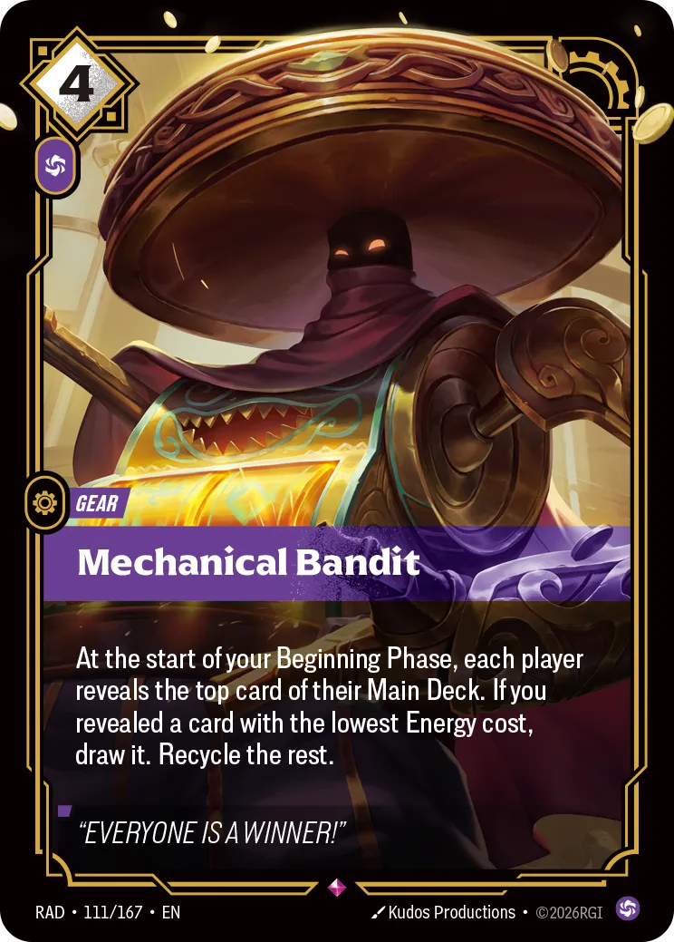 Mechanical Bandit (Foil) - Riftbound Radiance