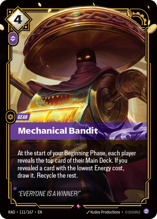 Mechanical Bandit (Foil) - Riftbound Radiance