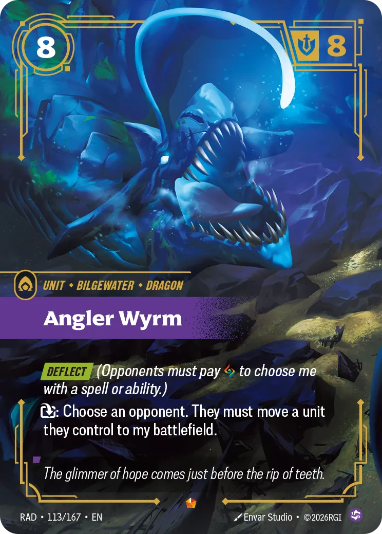 Angler Wyrm (Foil) - Riftbound Radiance