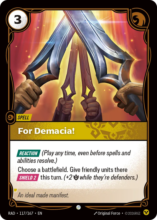 For Demacia! - Riftbound Radiance