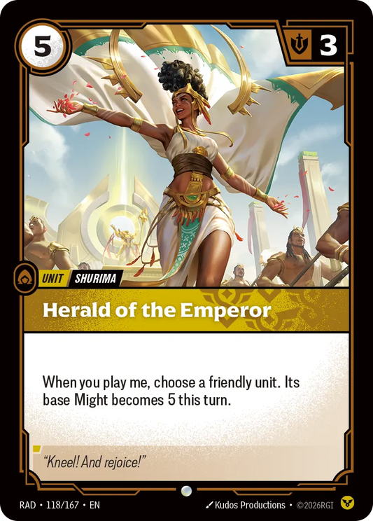 Herald of the Emperor - Riftbound Radiance
