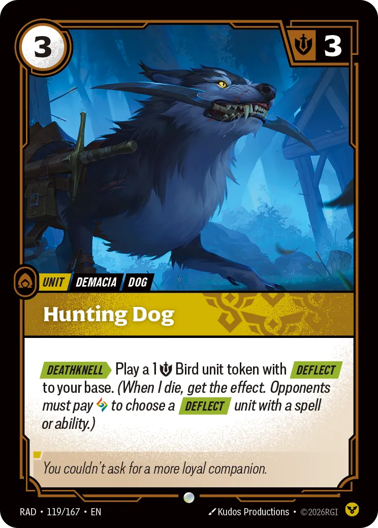 Hunting Dog - Riftbound Radiance