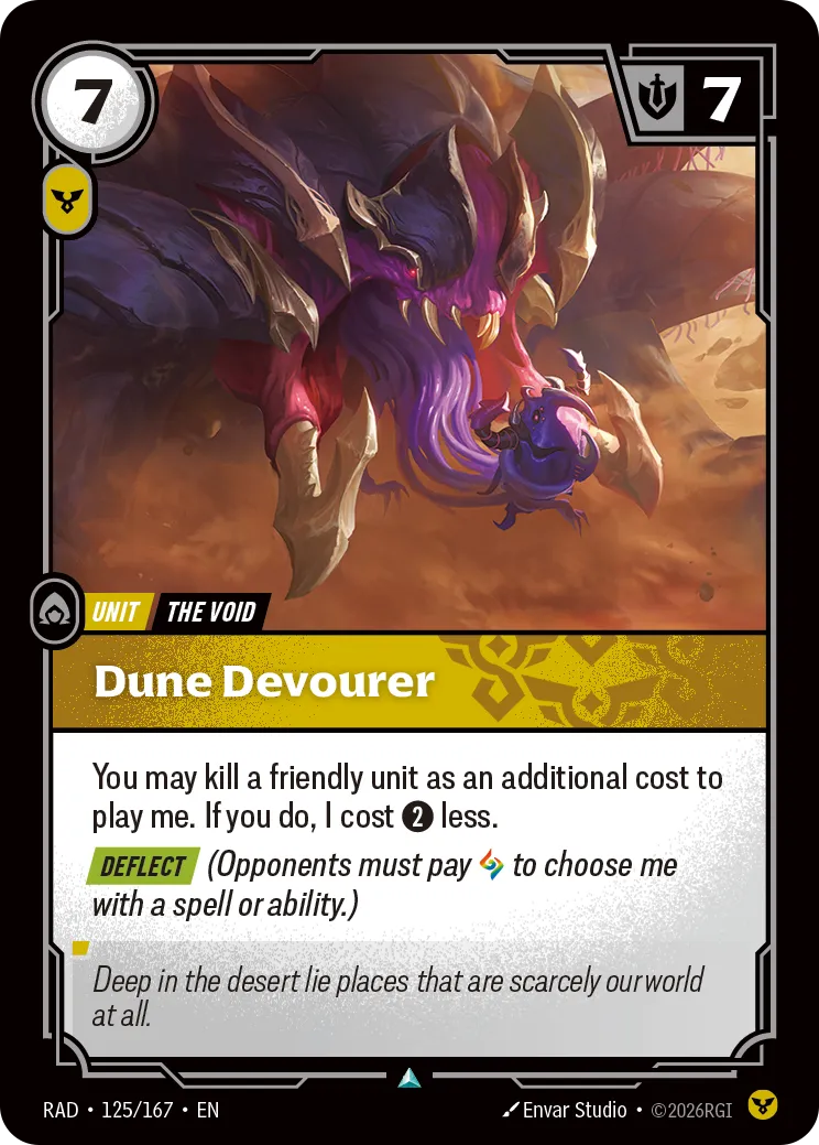 Dune Devourer - Riftbound Radiance