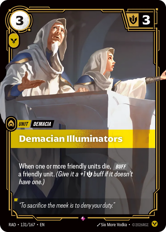 Demacian Illuminators (Foil) - Riftbound Radiance