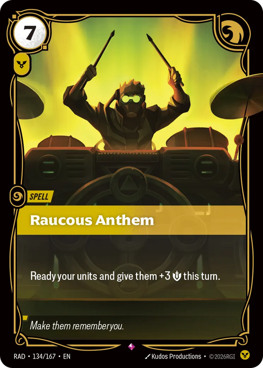 Raucous Anthem (Foil) - Riftbound Radiance