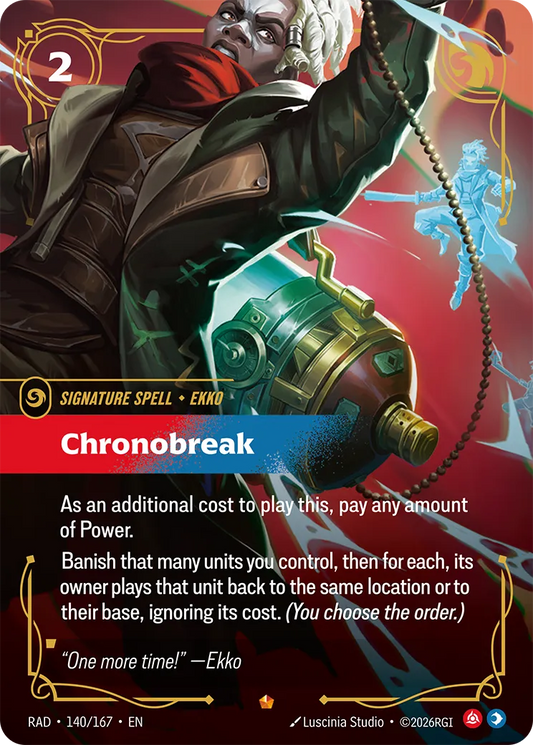 Chronobreak (Foil) - Riftbound Radiance